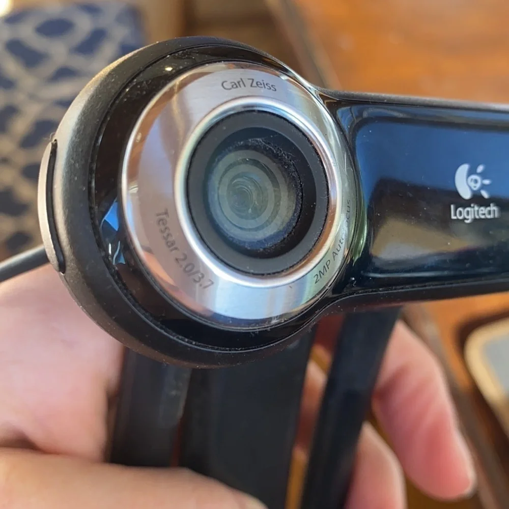 Logitech Quick Cam Pro Webcam 2MP Tessar 2.0/3.7 Autofocus V-UBM46 MW3A
